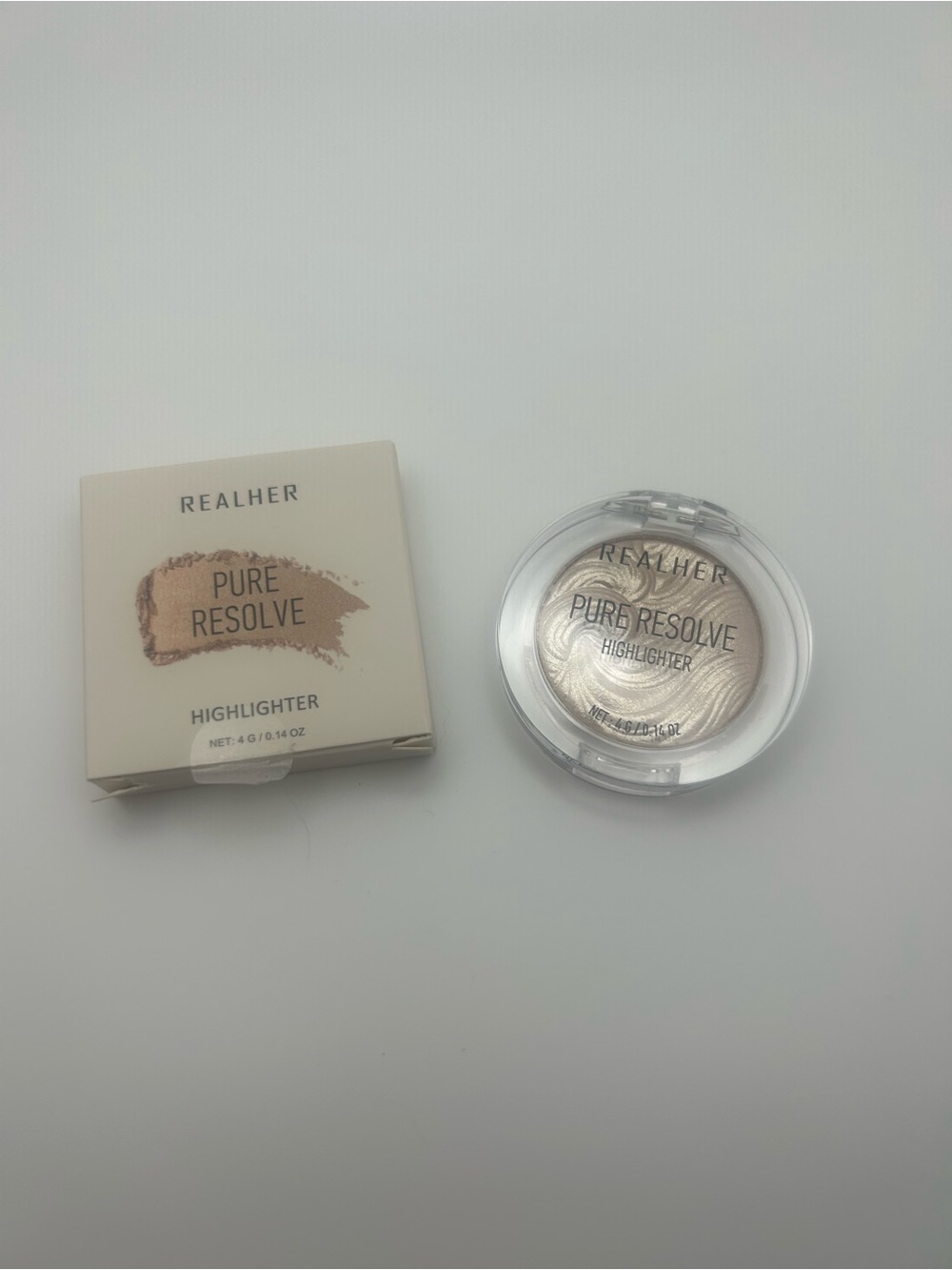 RealHer Pure Resolve Highlighter - Champagne Glow